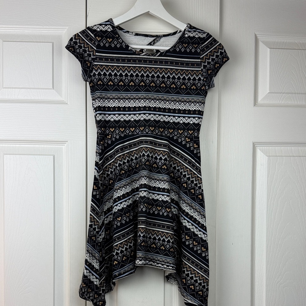 Geometric Patterned Dress